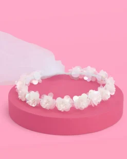 Iridescent Veil - Flower Crown Veil