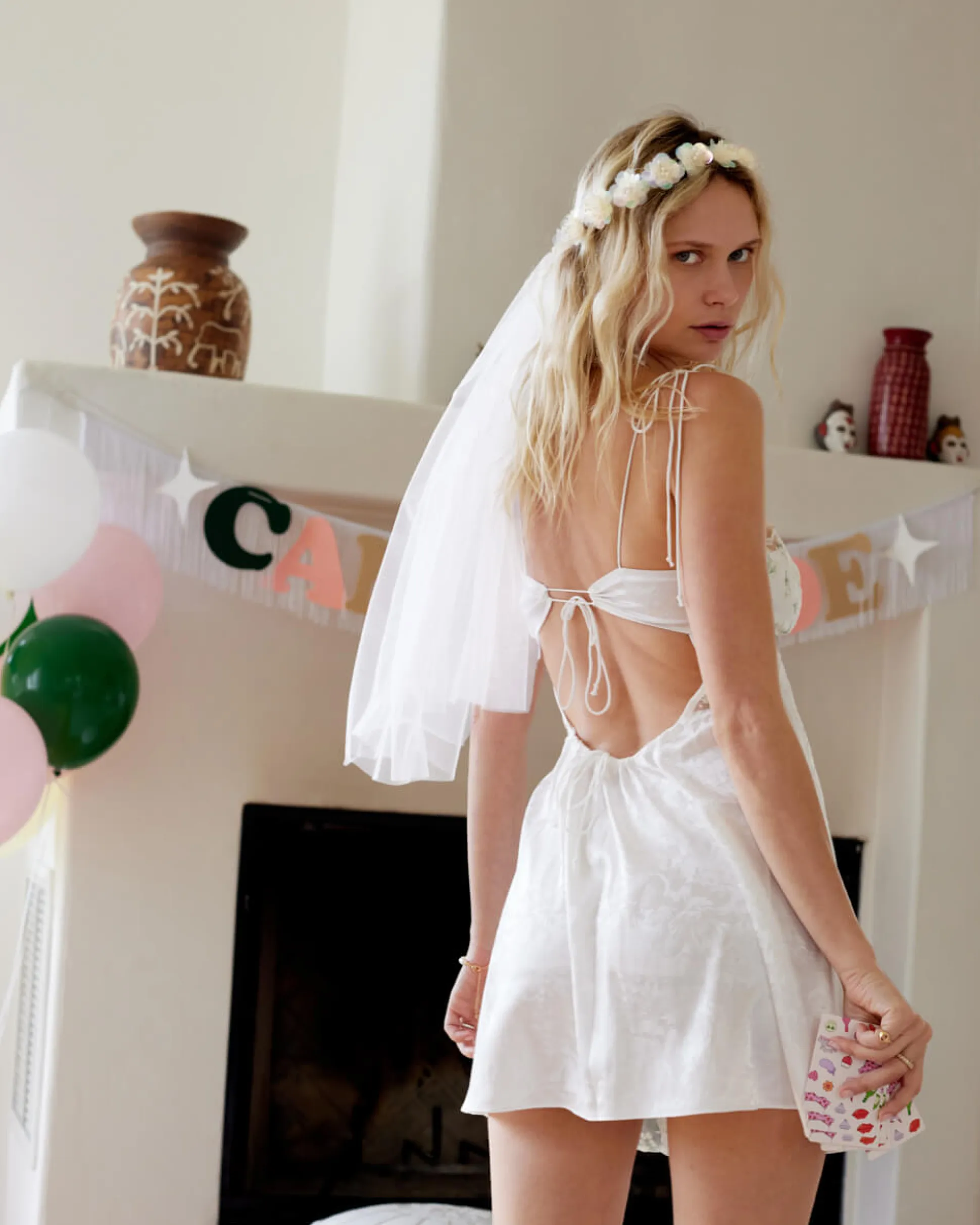 Iridescent Veil - Flower Crown Veil