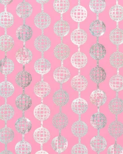 It's Disco, Baby! Curtain- Laser Cut Foil Curtain
