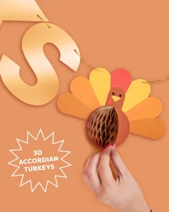 It's Giving Thanks Banner - 3D paper banner
