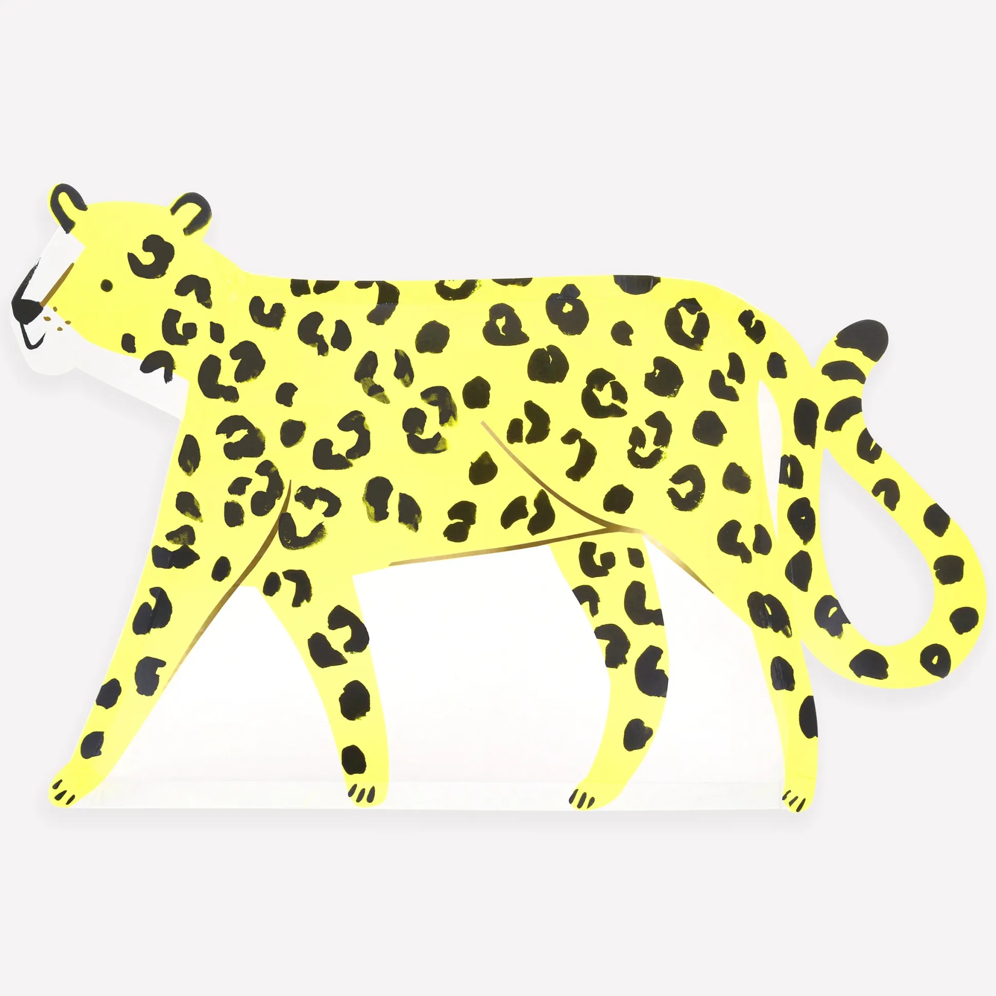 Jaguar Shaped Plates (x 8)