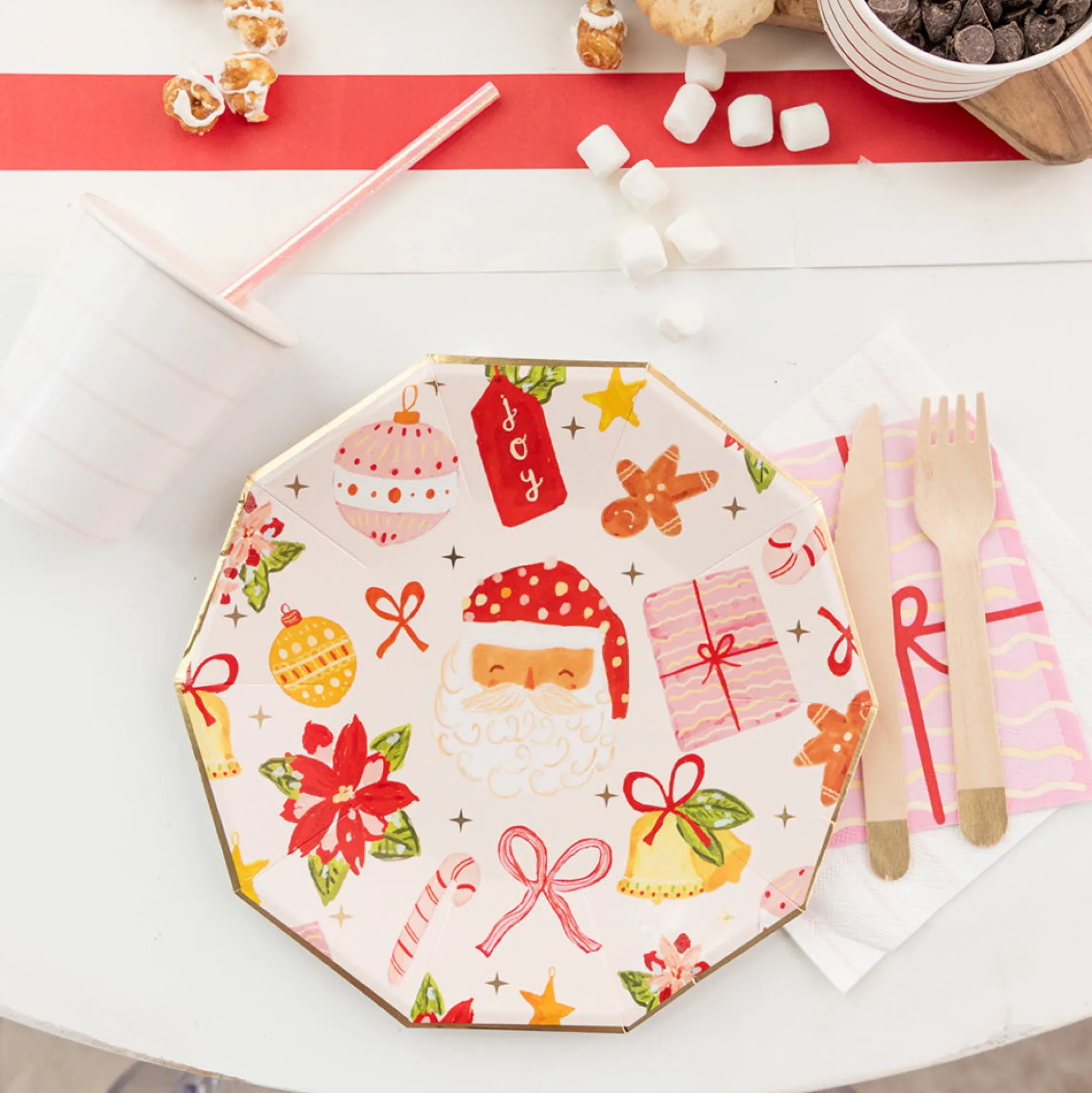 Joy Large Plates, Set of 8
