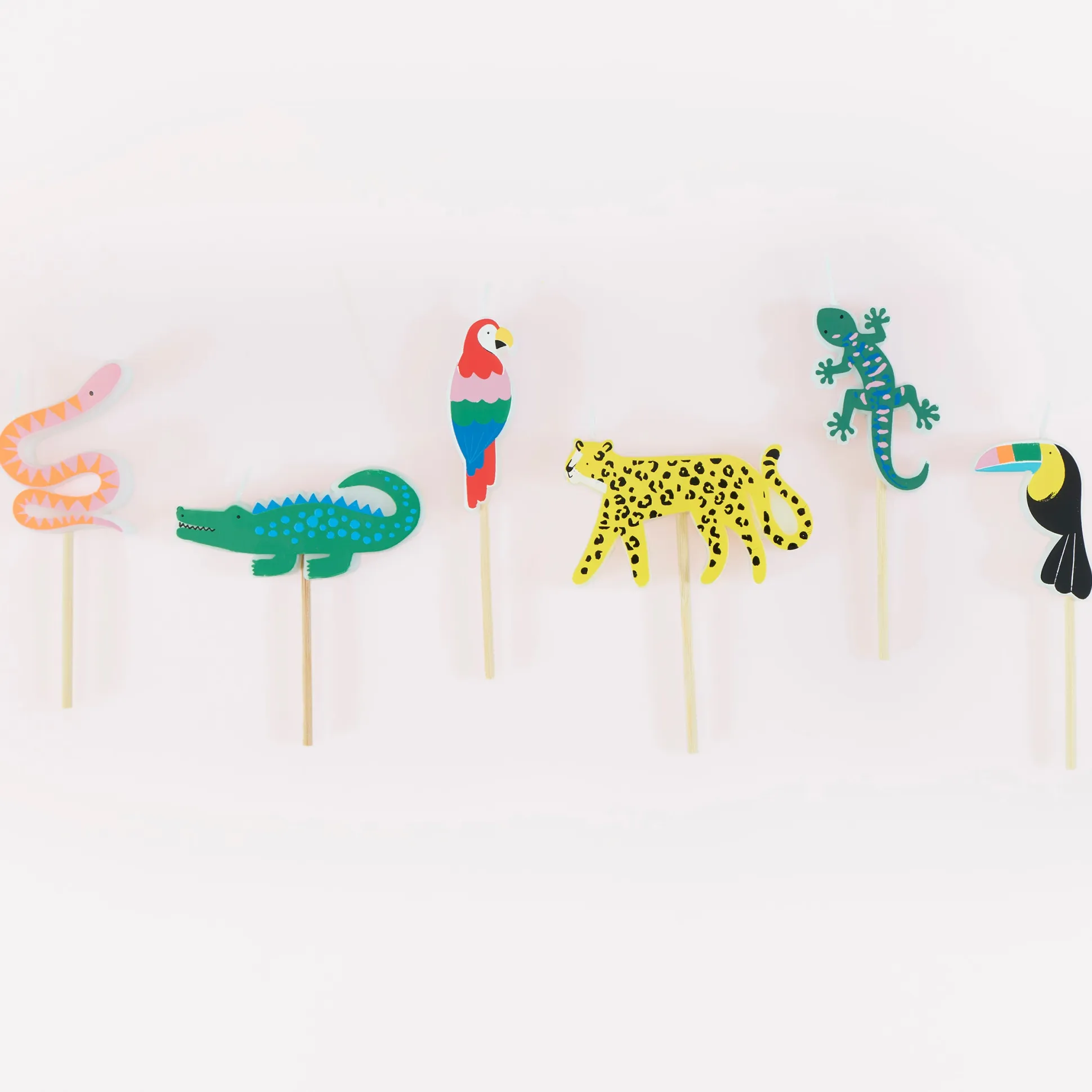 Jungle Jamboree Candles (x 6)