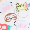 Jungle Jamboree Party Masks (x 8)