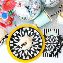 Kaleidoscope Dessert Plates, Pack of 8