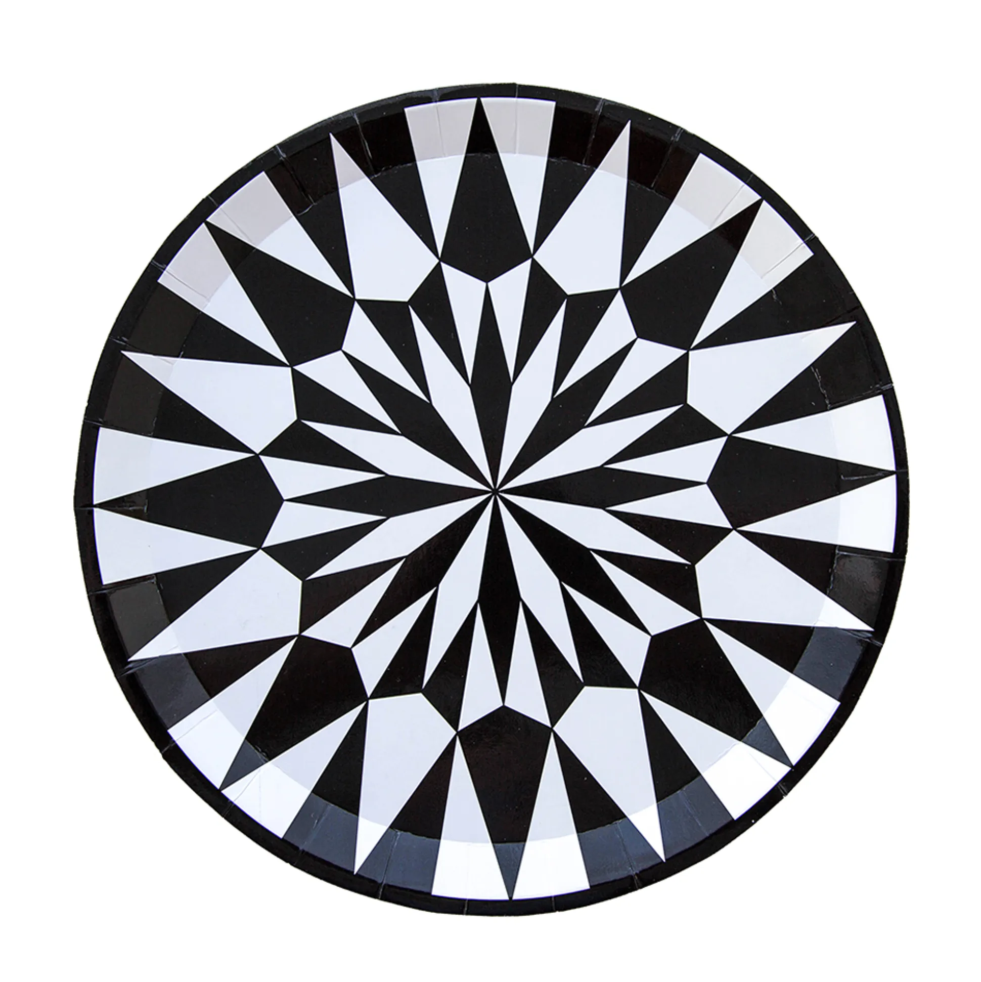 Kaleidoscope Dinner Plates, Pack of 8
