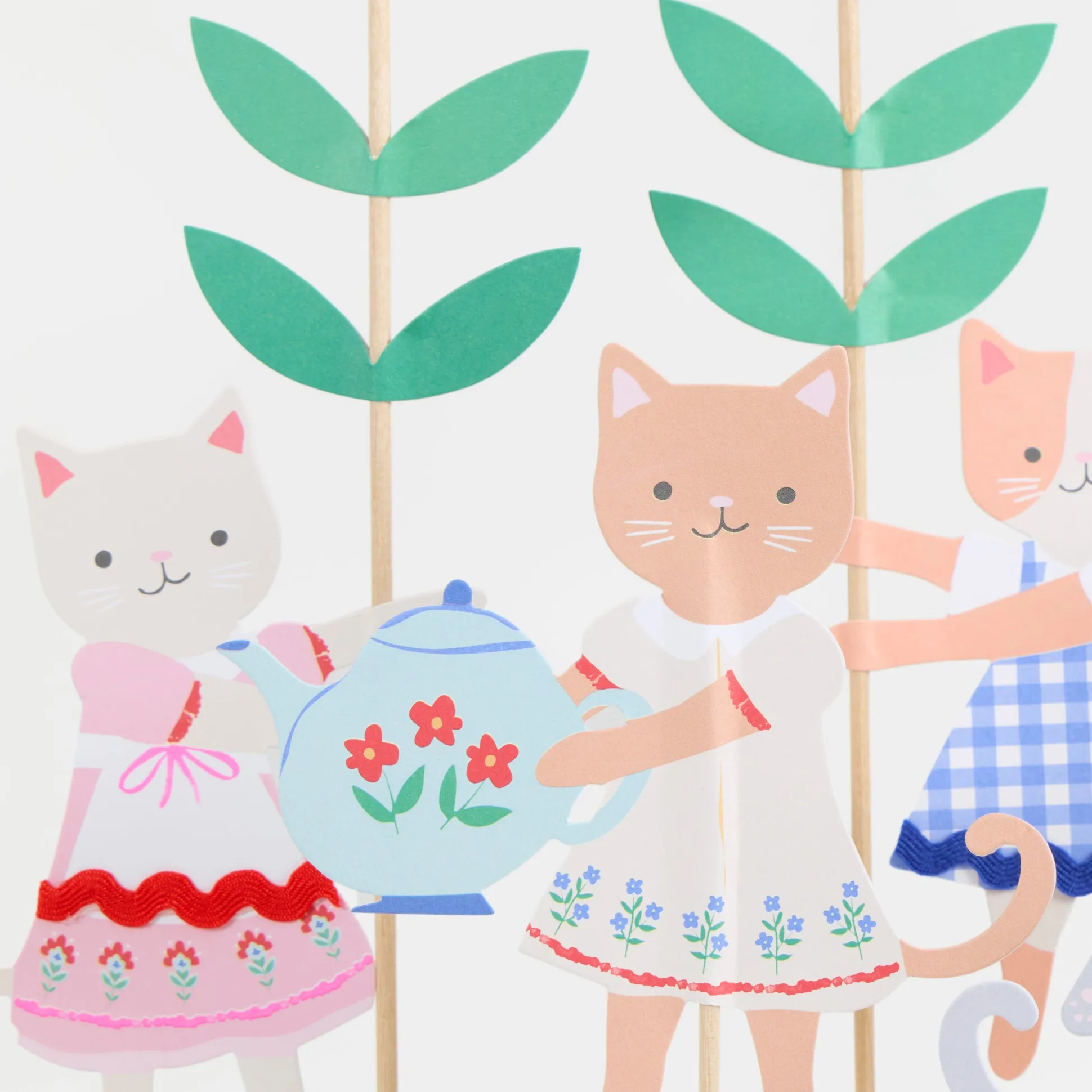 Kitten Club Cake Toppers (x 4)