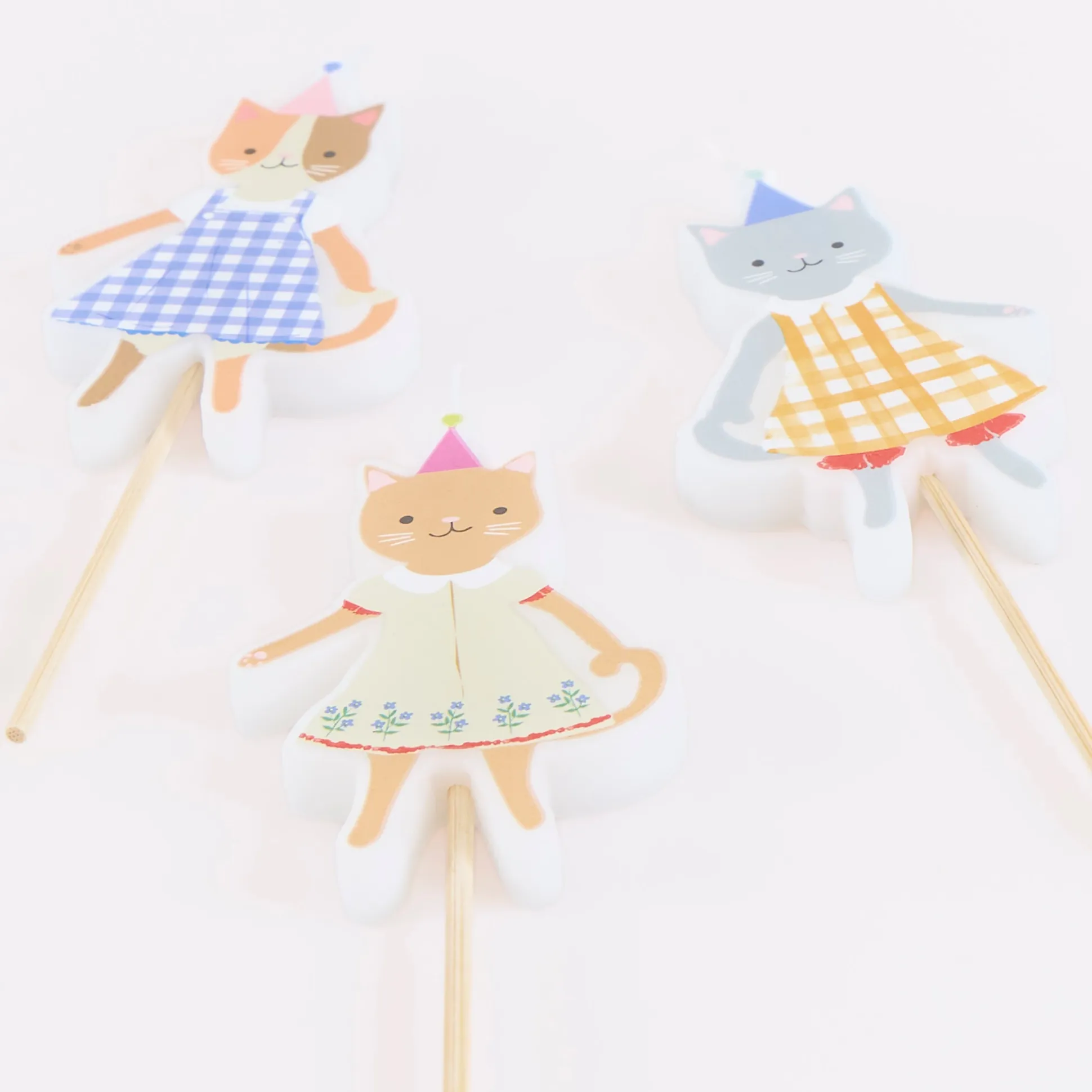 Kitten Club Candles (x 4)