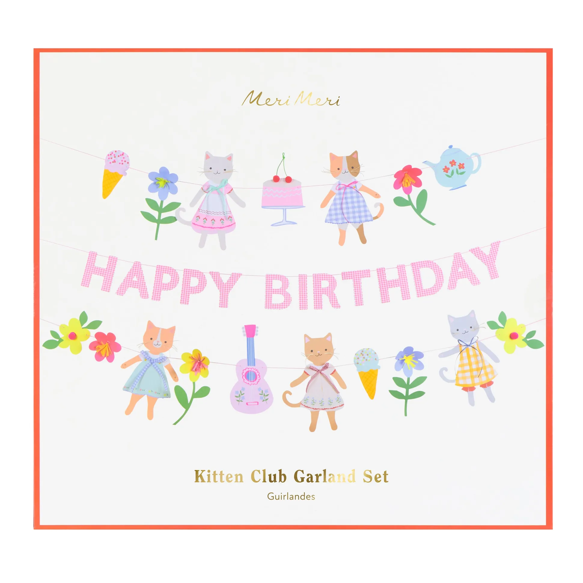 Kitten Club Garland Set
