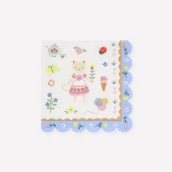 Kitten Club Small Napkins (x 16)