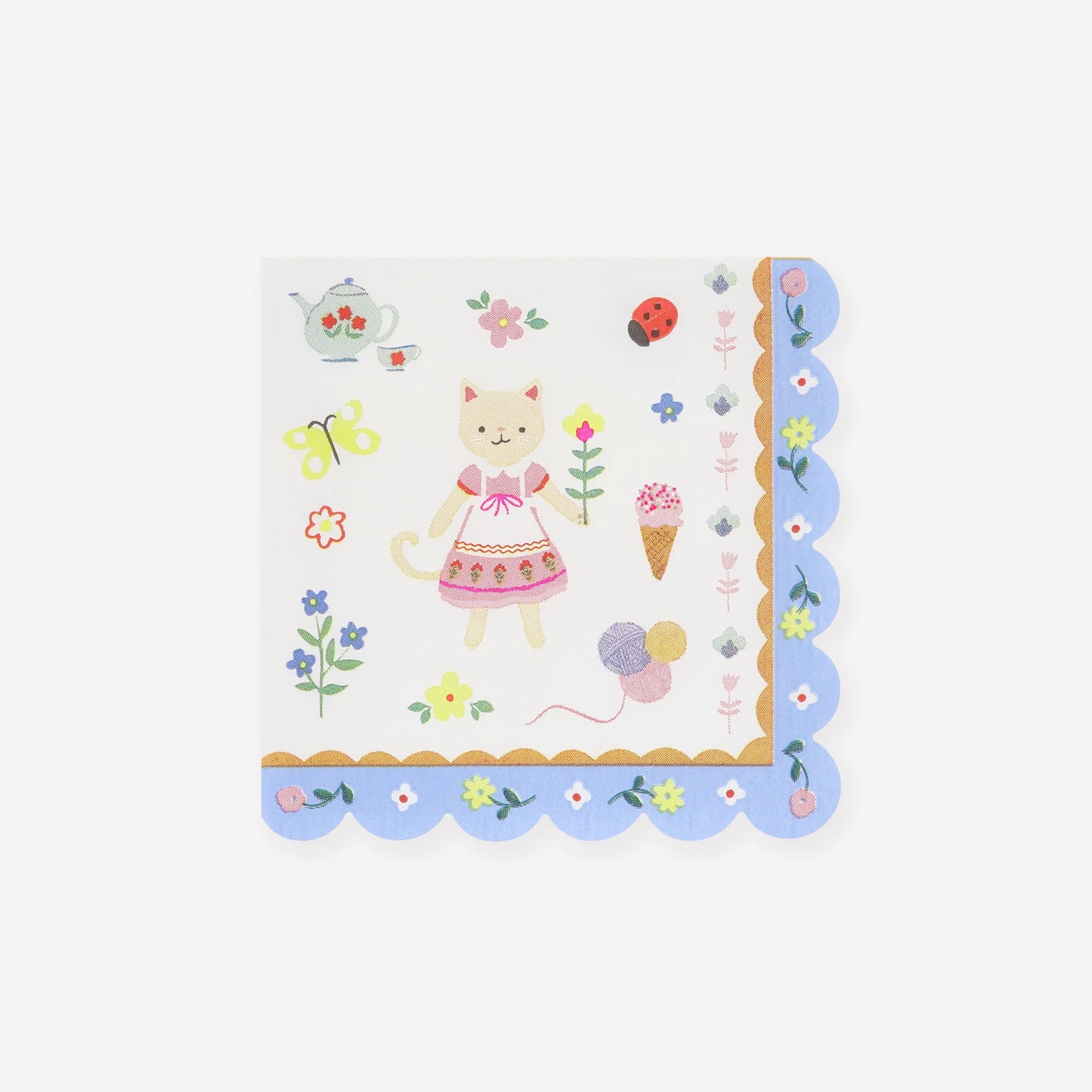 Kitten Club Small Napkins (x 16)