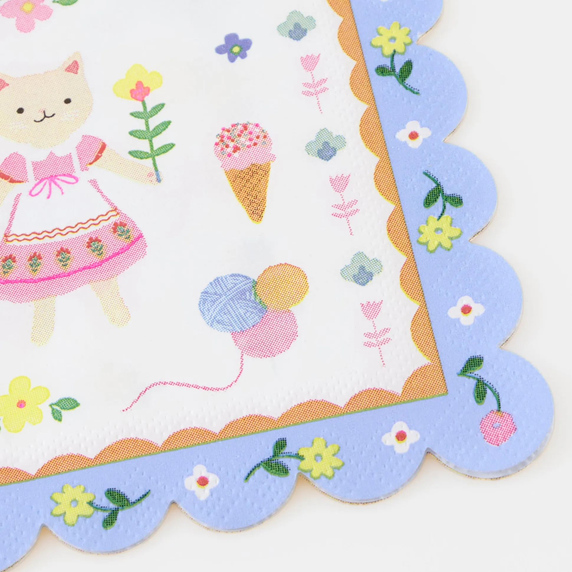 Kitten Club Small Napkins (x 16)