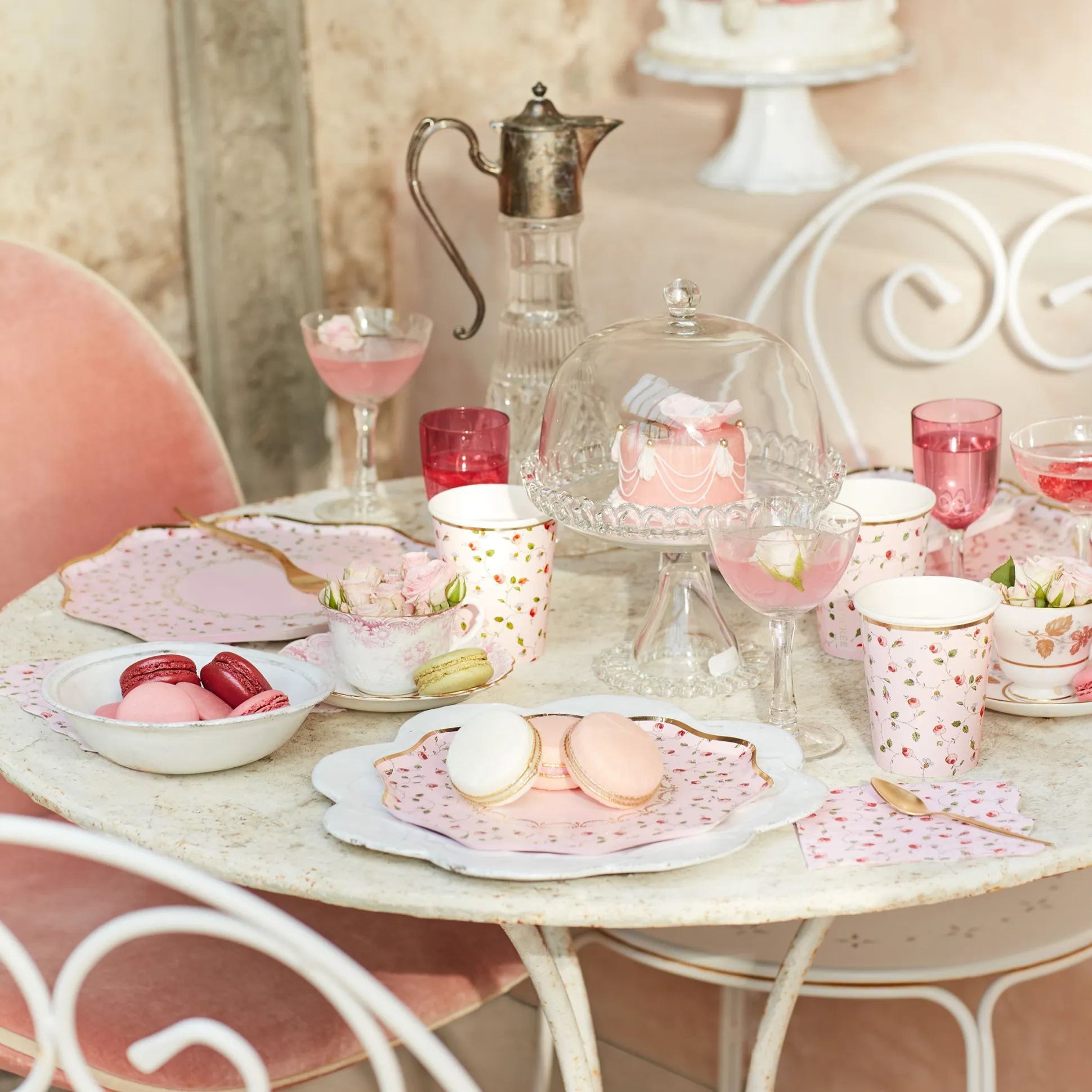 Ladurée Marie-Antoinette Cups, Pack of 8