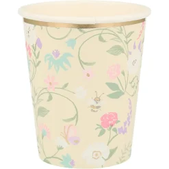 Ladurée Paris Floral Cups, Pack of 8