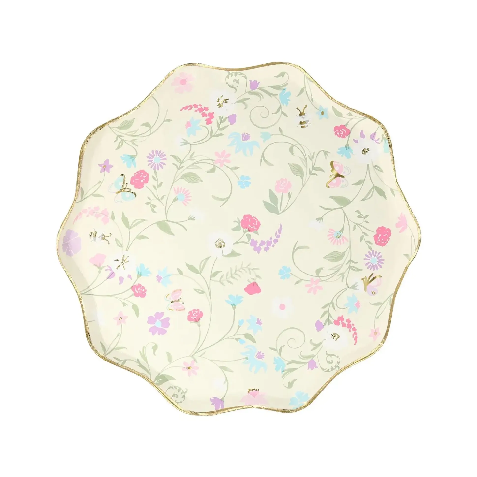 Ladurée Paris Floral Side Plates, Pack of 8