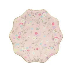 Ladurée Paris Floral Side Plates, Pack of 8