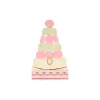 Ladurée Paris Macaron Pyramid Napkins, Pack of 16