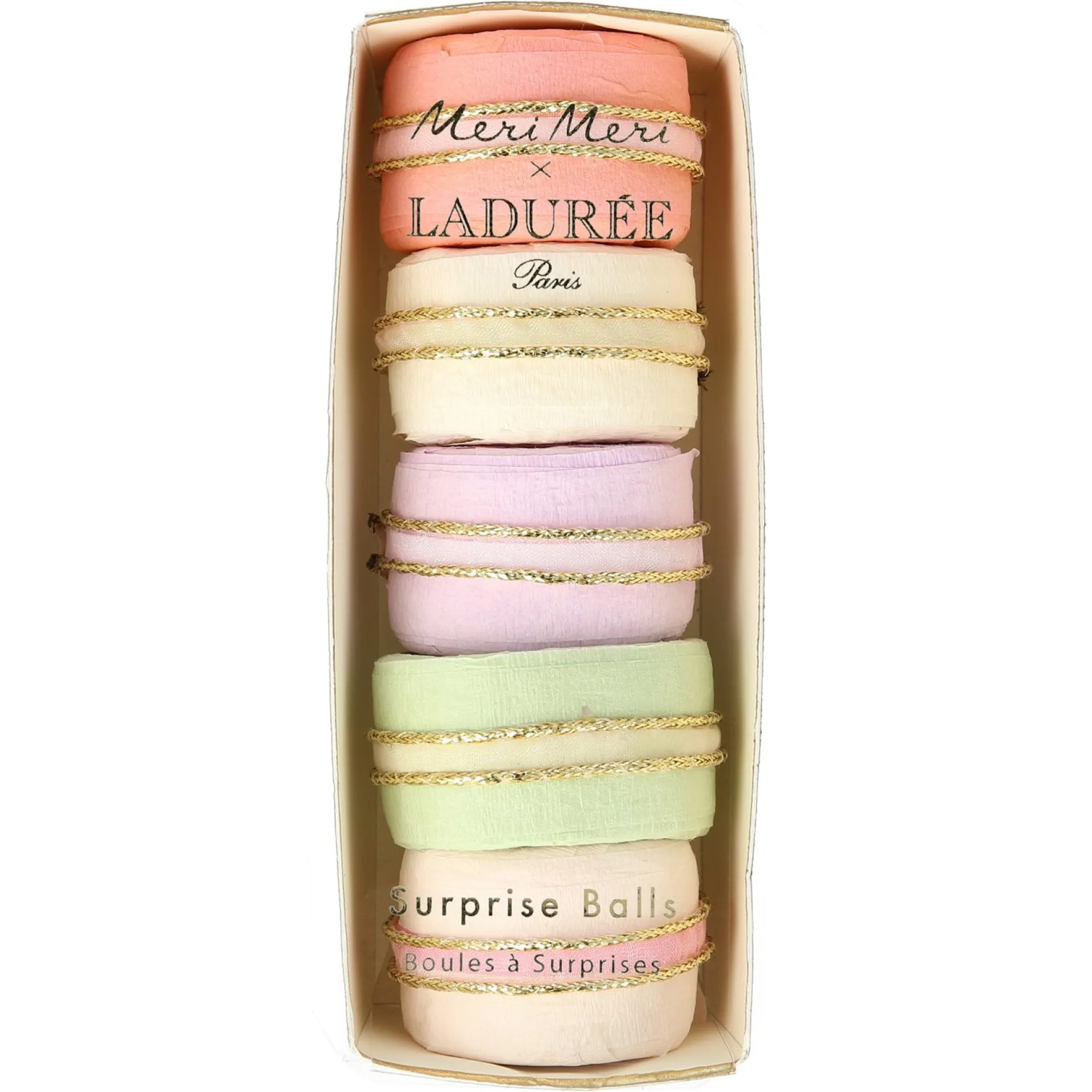 Ladurée Paris Macaron Surprise Balls, Pack of 5