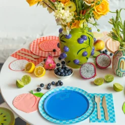 Le Dinner Blueberry Dessert Plates