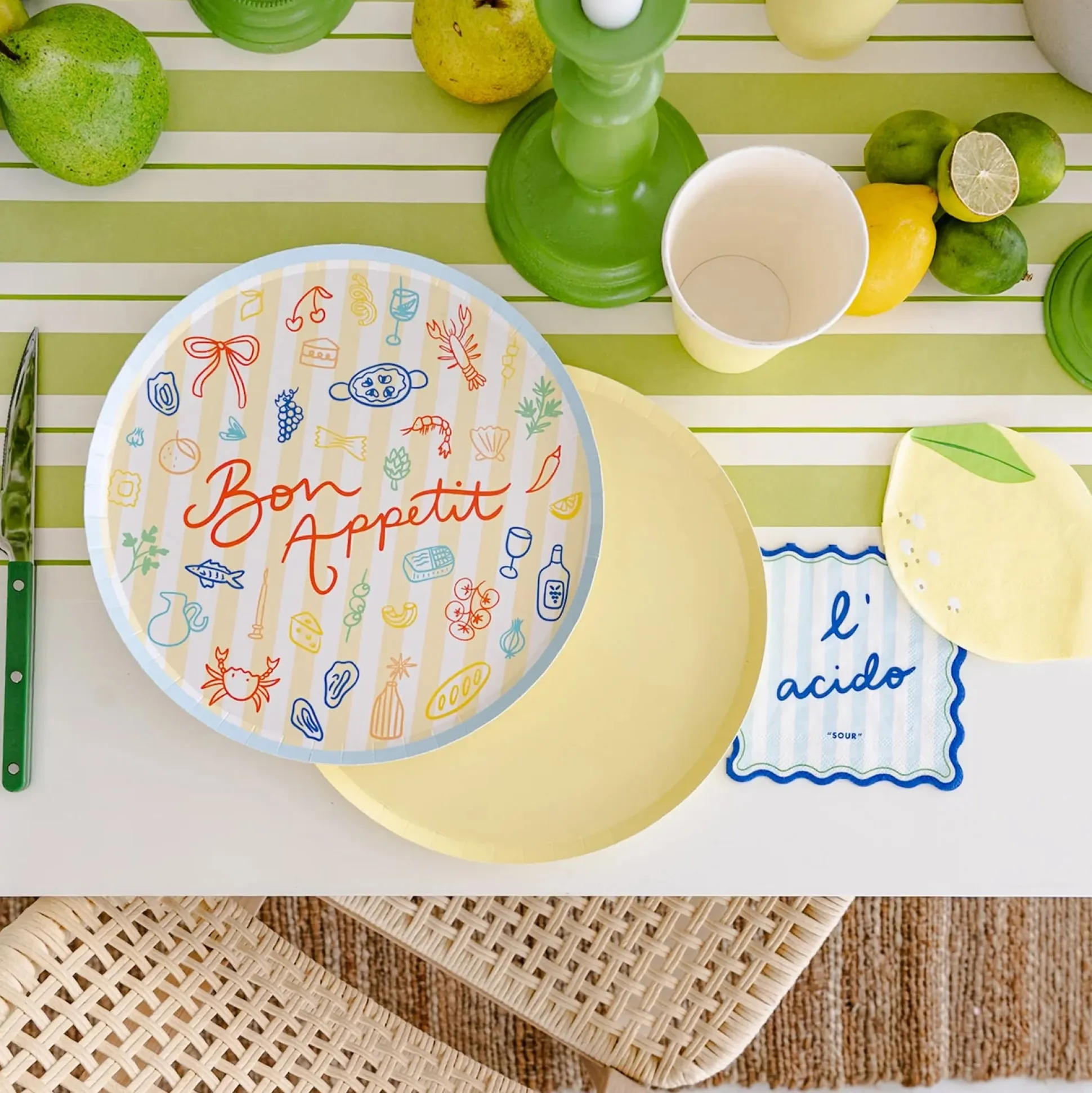 Le Dinner Cocktail Napkins, Pack of 20