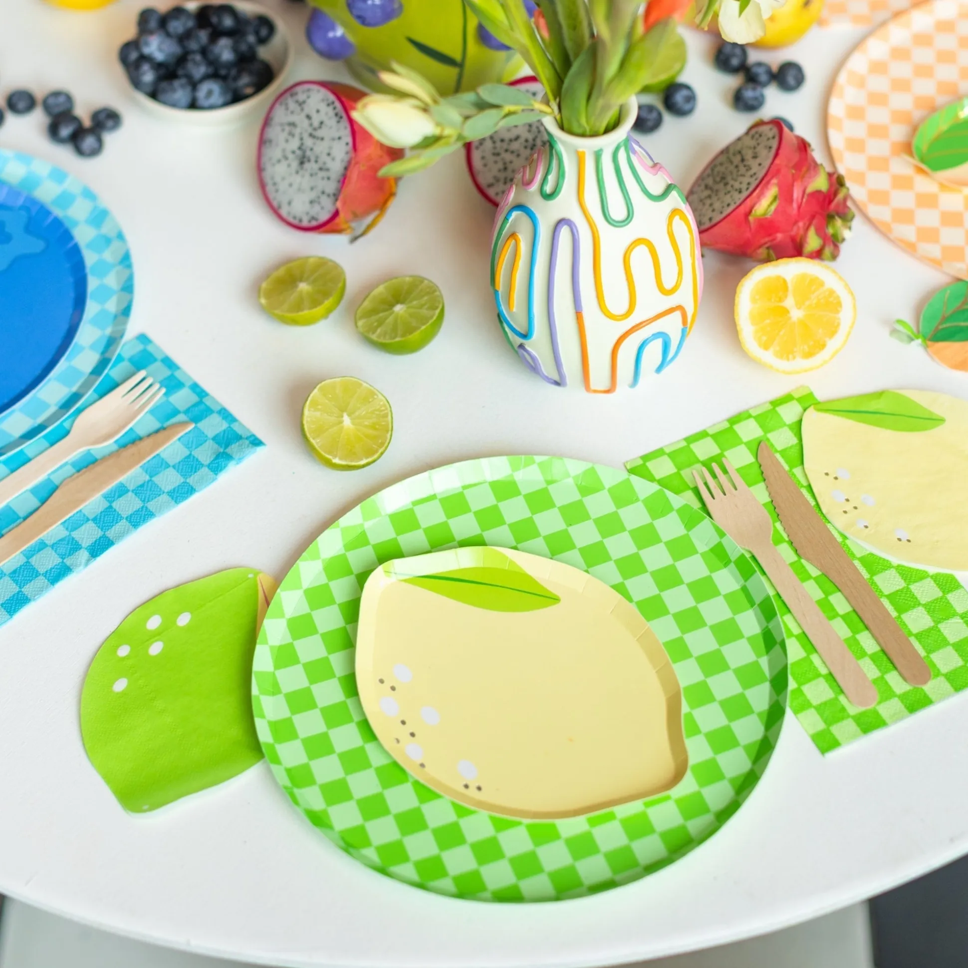 Le Dinner Lemon Dessert Plates
