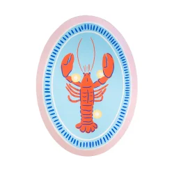 Le Dinner Lobster Platter Plates, Set of 8