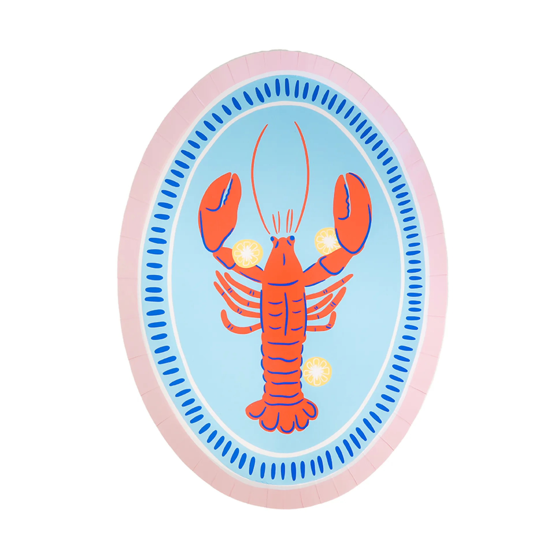 Le Dinner Lobster Platter Plates, Set of 8