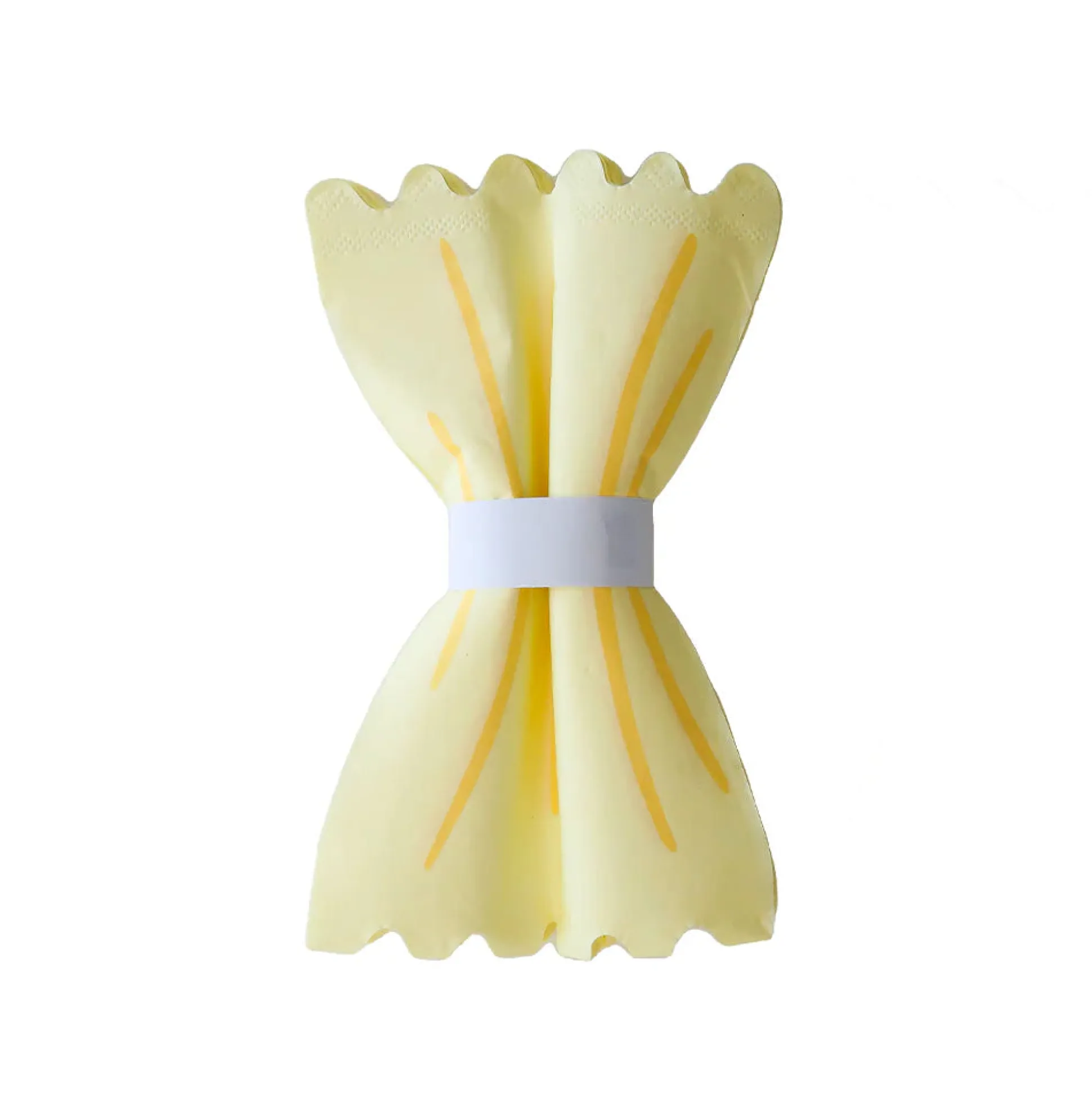 Le Dinner Pasta Noodle Guest Napkins, Pack of 16