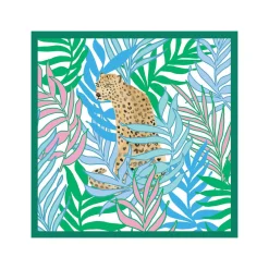 Leopard Jungle Paper Cocktail Napkin, Pack of 20