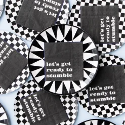 Lets Get Ready To Stumble Witty Cocktail Napkins, Pack of 20