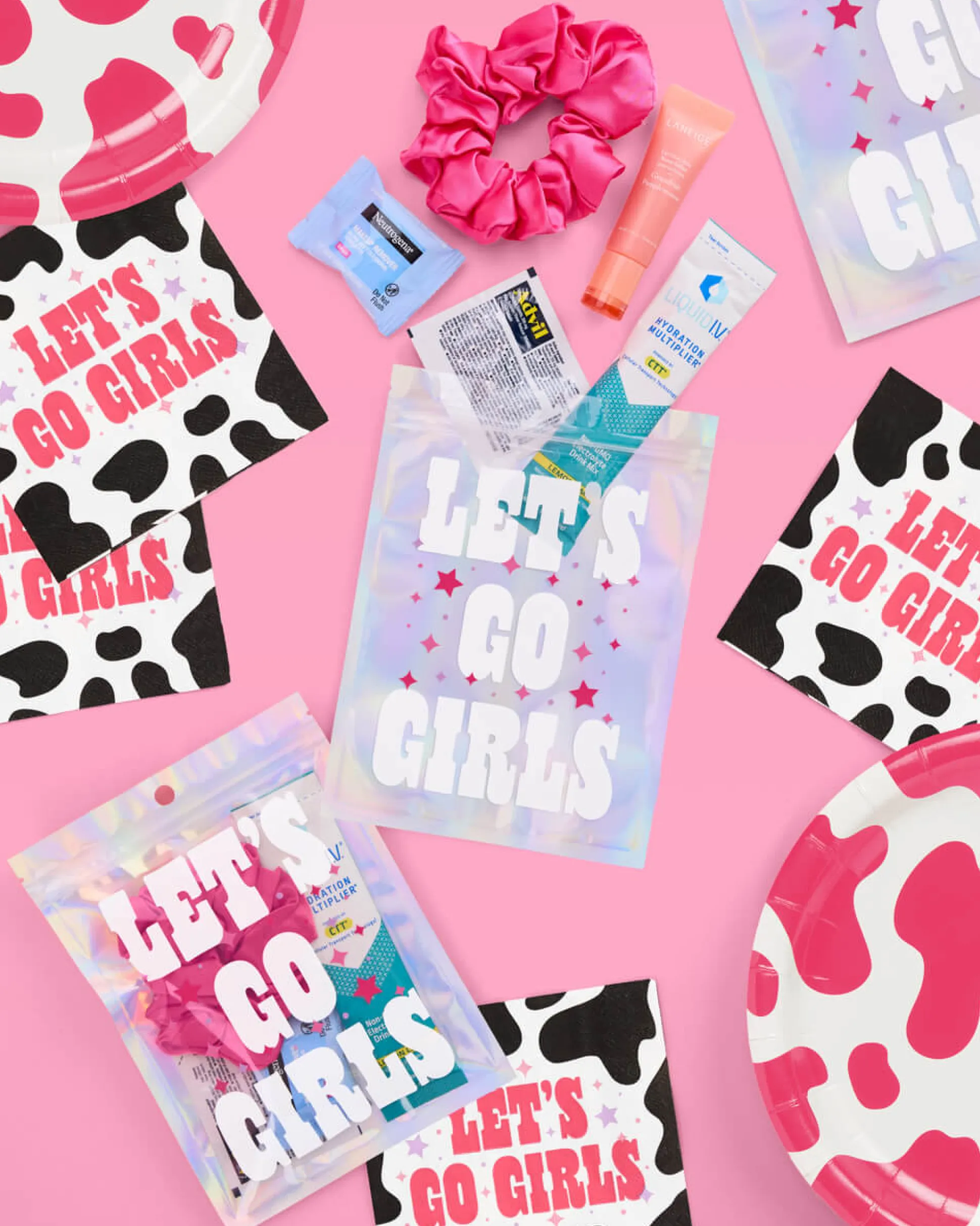 Let'S Go Girls Pouches, Pack Of 20