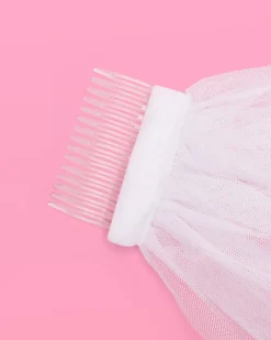 Let'S Go Party Veil - Pink Ombre Veil
