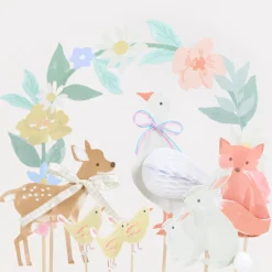 Little Animals Cake Toppers (x 8)
