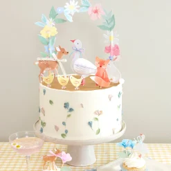 Little Animals Cake Toppers (x 8)