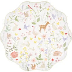 Little Animals Dinner Plates (x 8)