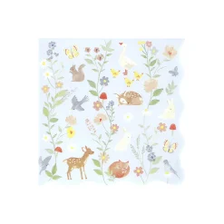 Little Animals Large Napkins (x 16)