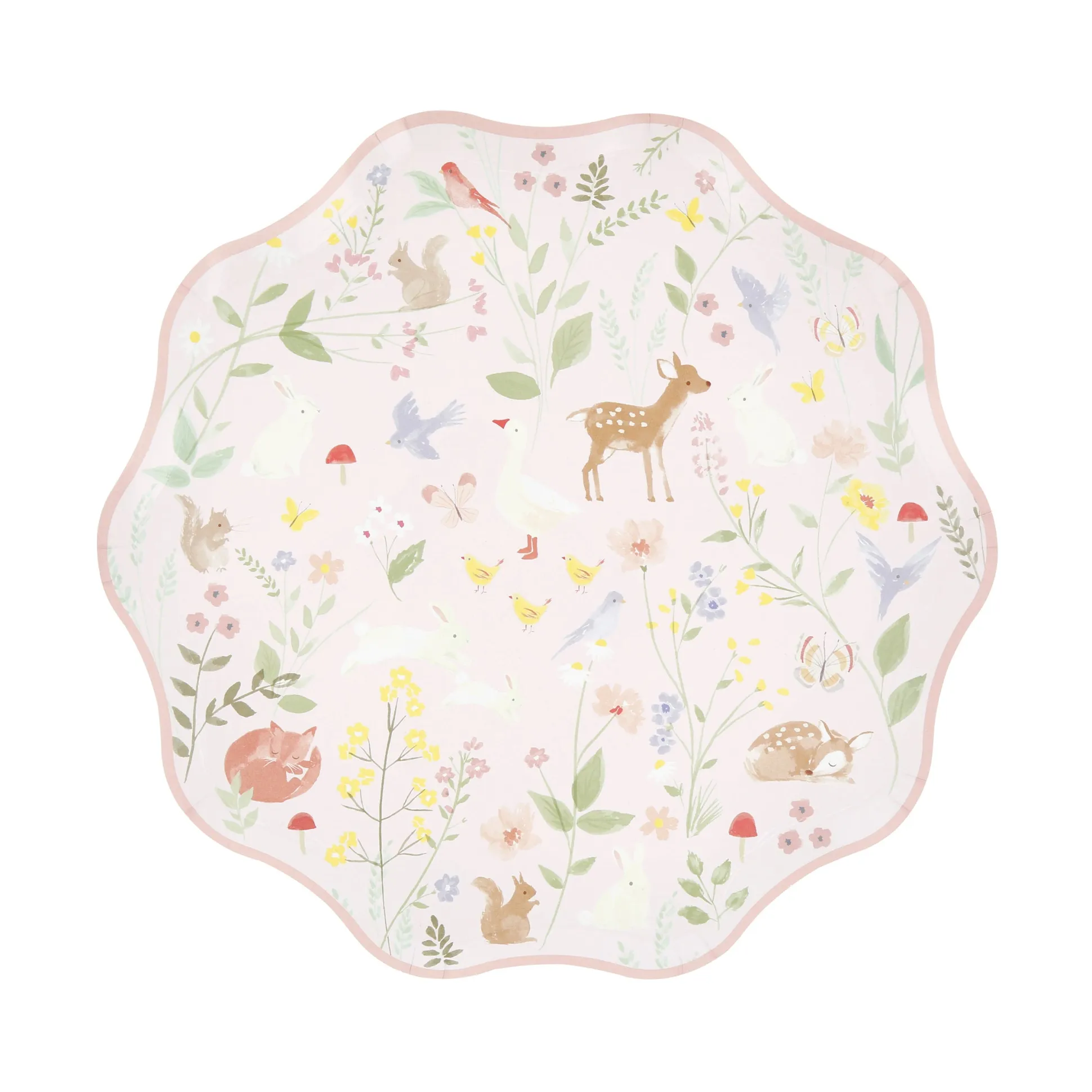 Little Animals Side Plates (x 8)