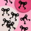 Little Black Bow Drink Markers - 8 drink markers