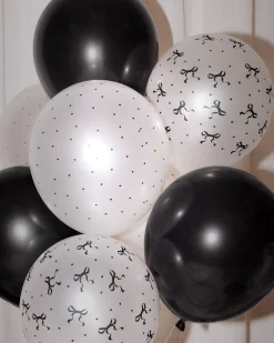 Little Black Bow Pack - 24 latex balloons