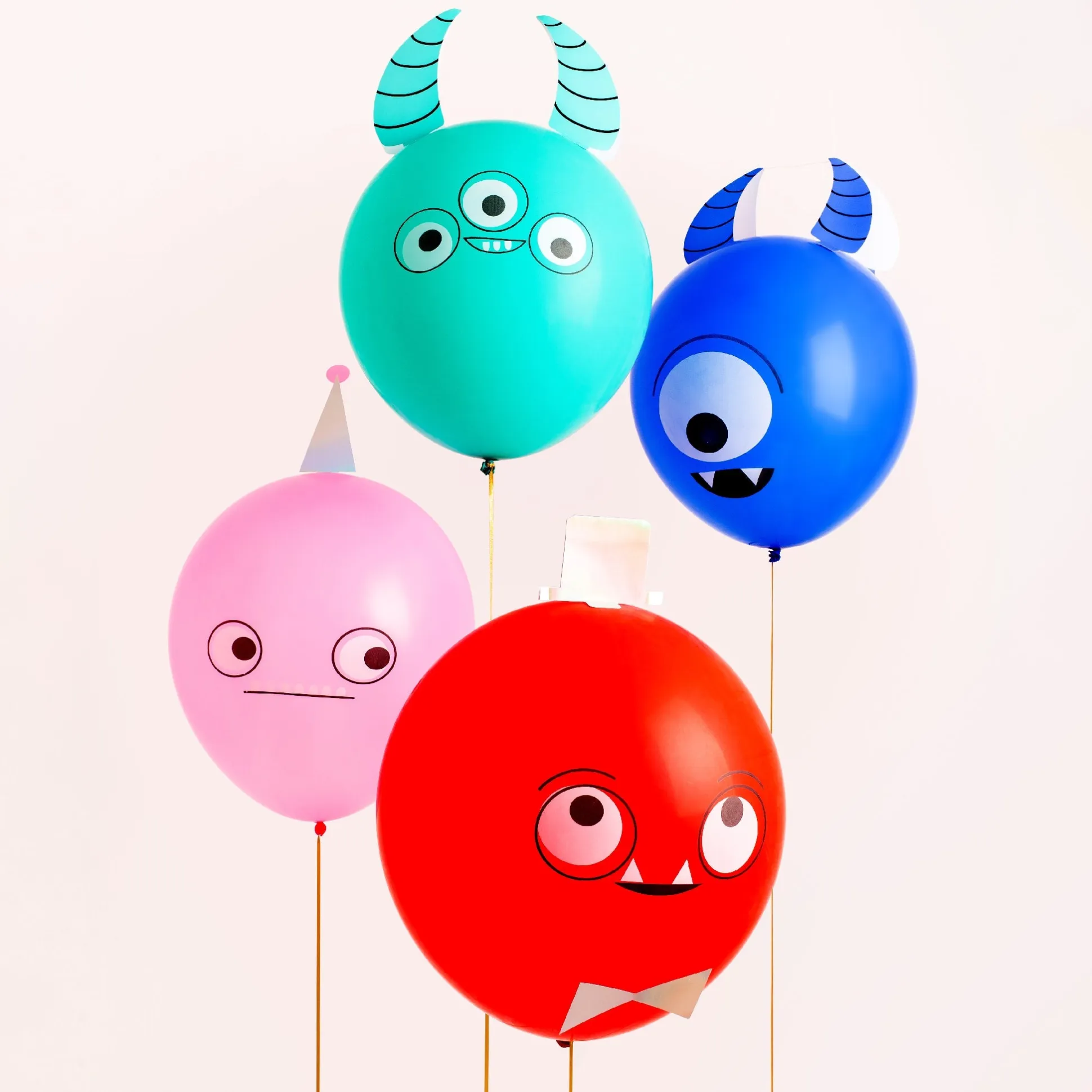 Little Monsters DIY Balloon Decorating Set, Pack of 20