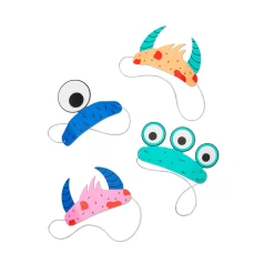 Little Monsters Party Headband Set, Pack of 8