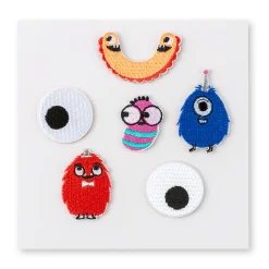 Little Monsters Patch Set, Pack of 6