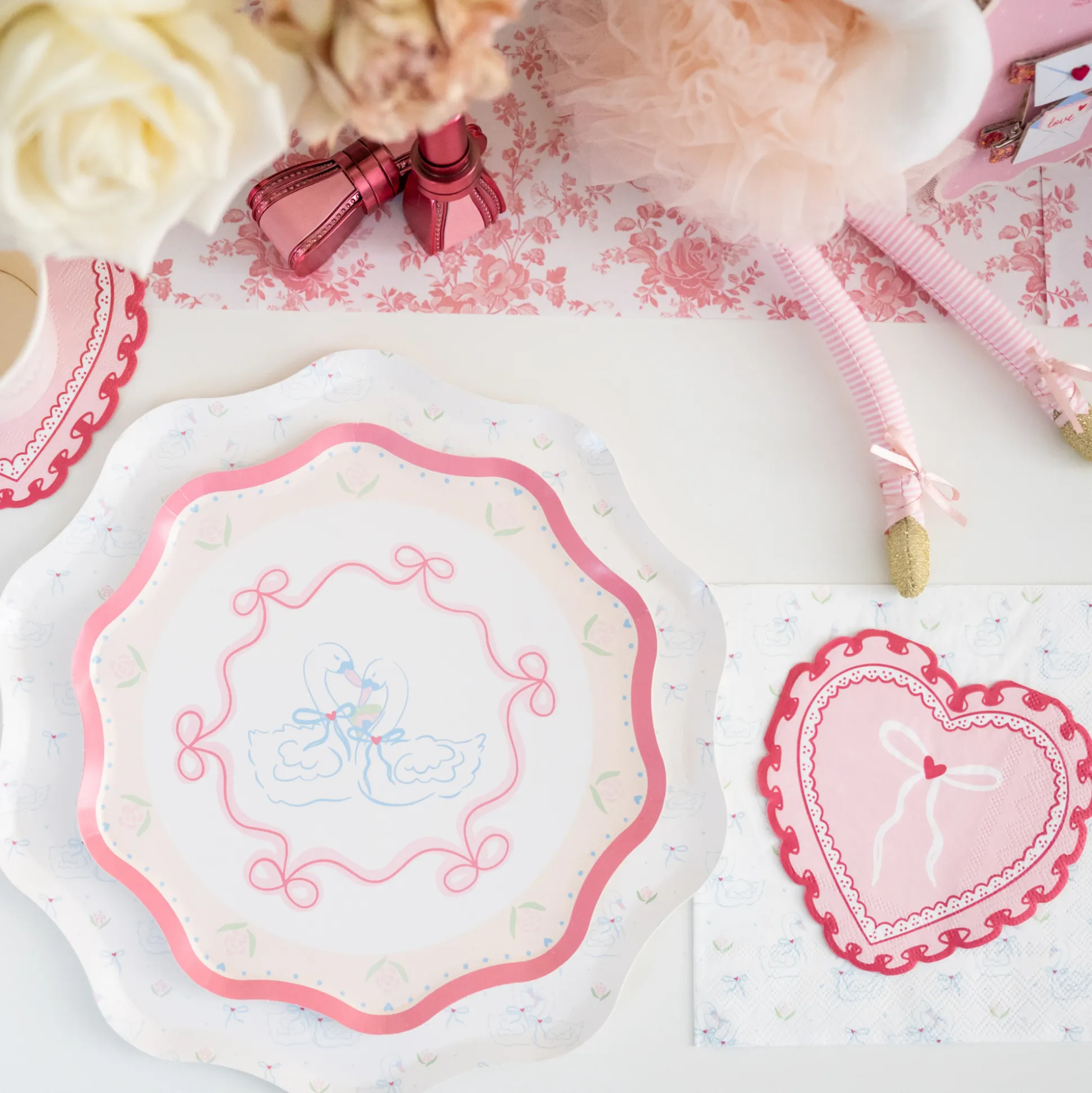 Love Birds Large Napkins