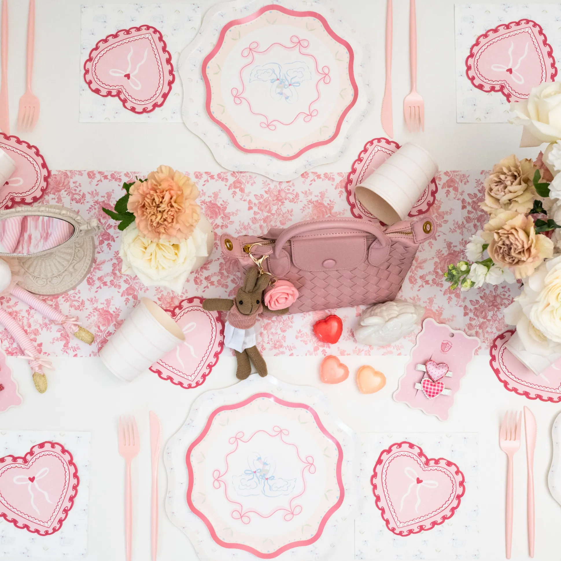 Love Birds Petite Napkins