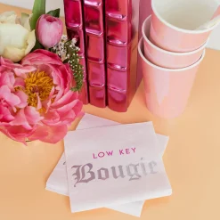 Low Key Bougie Witty Cocktail Napkins, Pack of 20