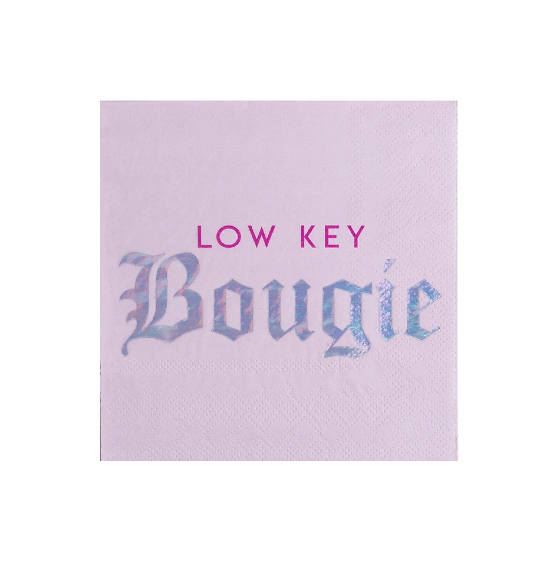Low Key Bougie Witty Cocktail Napkins, Pack of 20