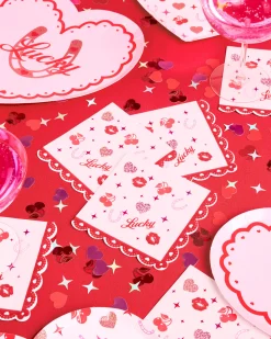 Lucky in Love Napkins - 25 paper napkins