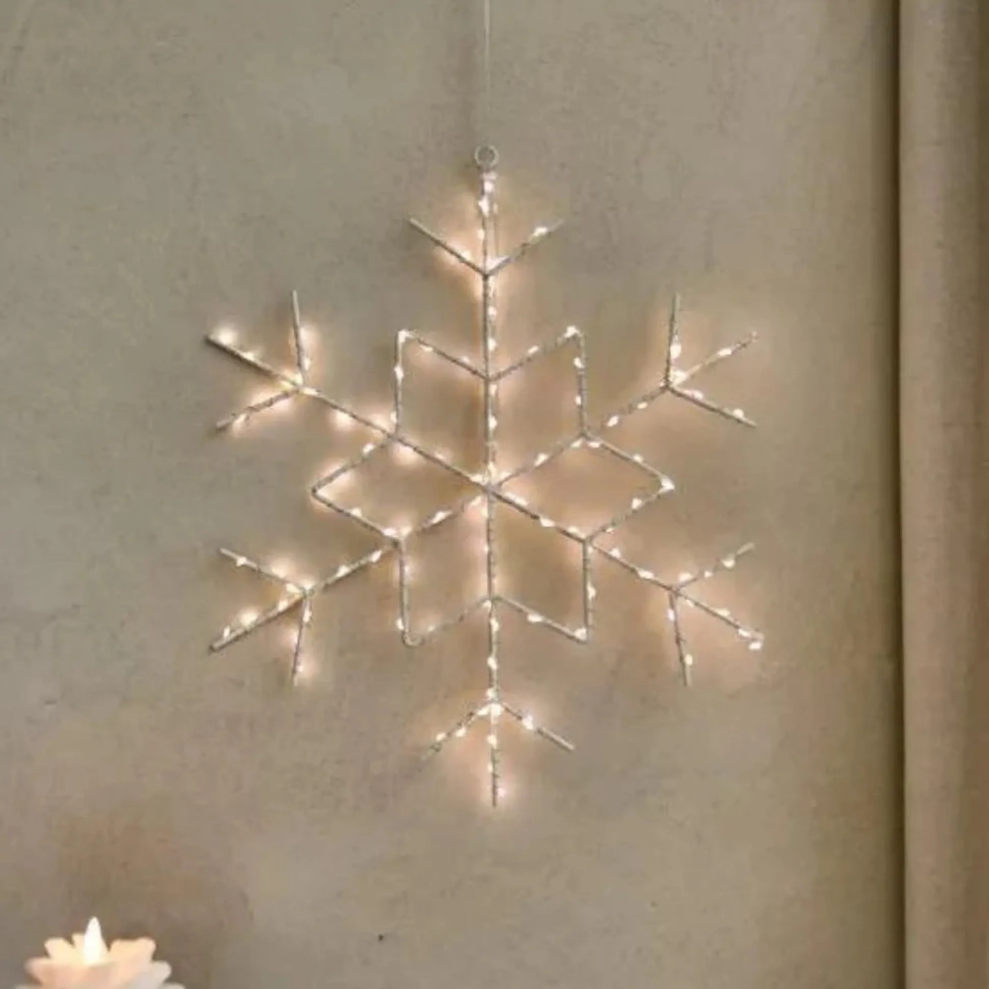 Lumi Snowflake Light, Set of 3