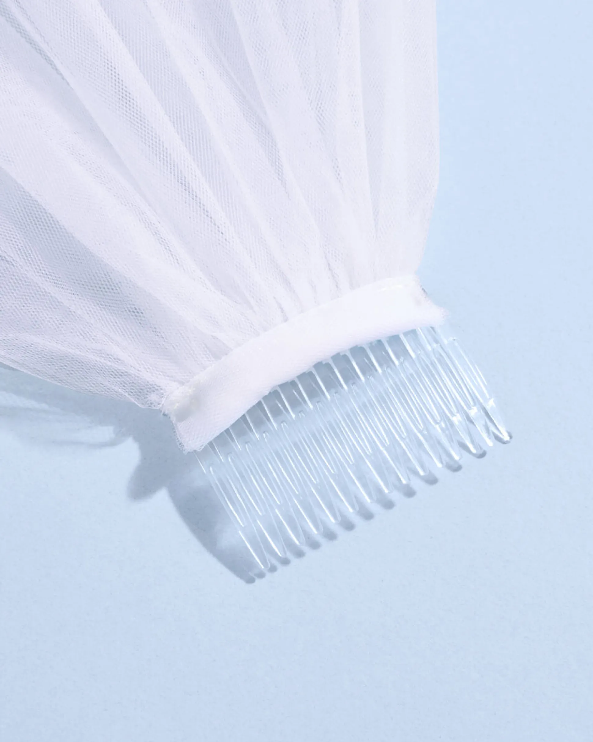 Marriage Material Veil - Embroidered Veil W/ Pearls