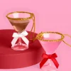 Martini Ornament Set - 6 mini martinis